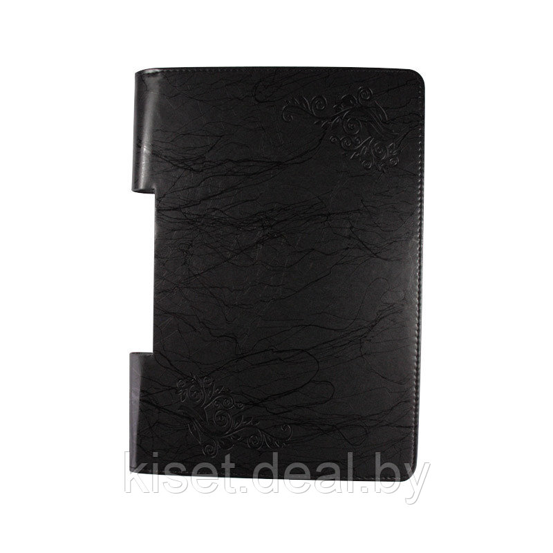 Чехол-книжка KST Classic case для Lenovo Yoga Smart Tab YT-X705 черный с узором - фото 1 - id-p171047292