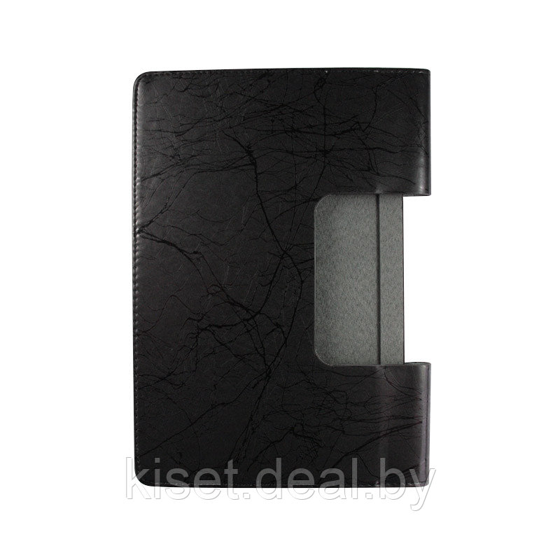 Чехол-книжка KST Classic case для Lenovo Yoga Smart Tab YT-X705 черный с узором - фото 2 - id-p171047292