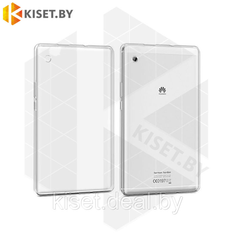 Силиконовый чехол KST UT для Huawei MatePad T 8.0 Kob2-L09 (2020) / Honor Tablet X7 прозрачный - фото 1 - id-p171513161