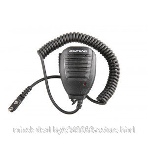 PTT Speaker Microphone. Тангента для раций Baofeng, Kenwood