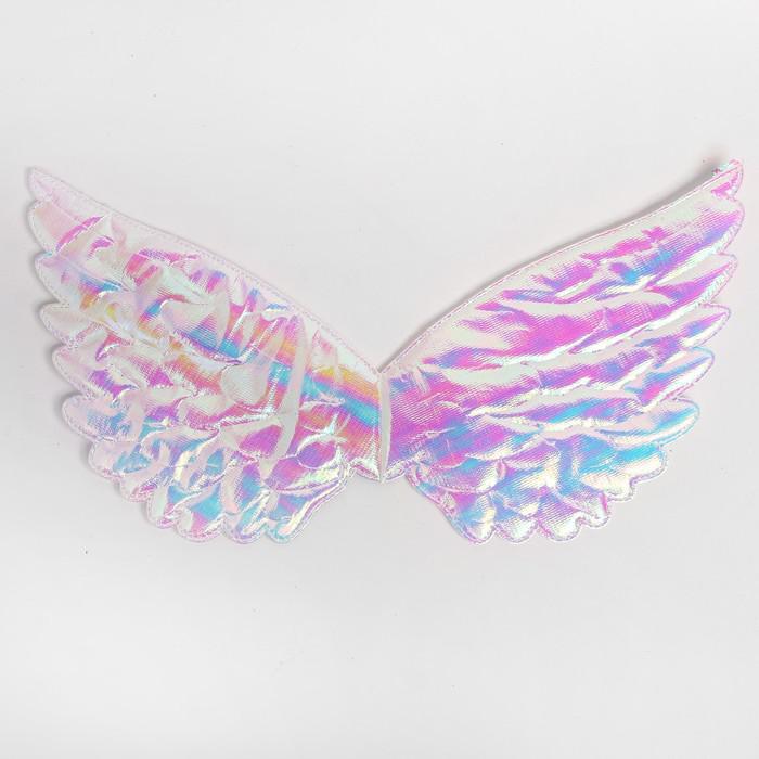 Карнавальные крылья "Ангелочек", для детей, цвет белый - фото 1 - id-p171100484