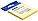 Бумага для заметок с липким краем OfficeSpace 76*76 мм, 1 блок*80 л., желтая, фото 2