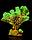 ГротАква Светящиеся Акропора персиковый Кс-1216, фото 4