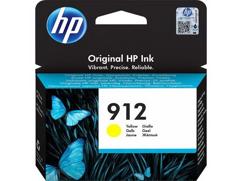 Картридж HP OfficeJet 801x/802x (O) 912/3YL79AE, Y, 315 стр.