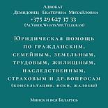 Юрпомощь А Д В О К А Т А  Демидовец Е.М. Опыт более 23 лет. ОТЗЫВЫ по ФИО в интернете., фото 2