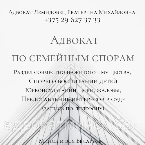 Юрпомощь А Д В О К А Т А Демидовец Е.М. Опыт более 23 лет. ОТЗЫВЫ по ФИО в интернете. - фото 5 - id-p5122576