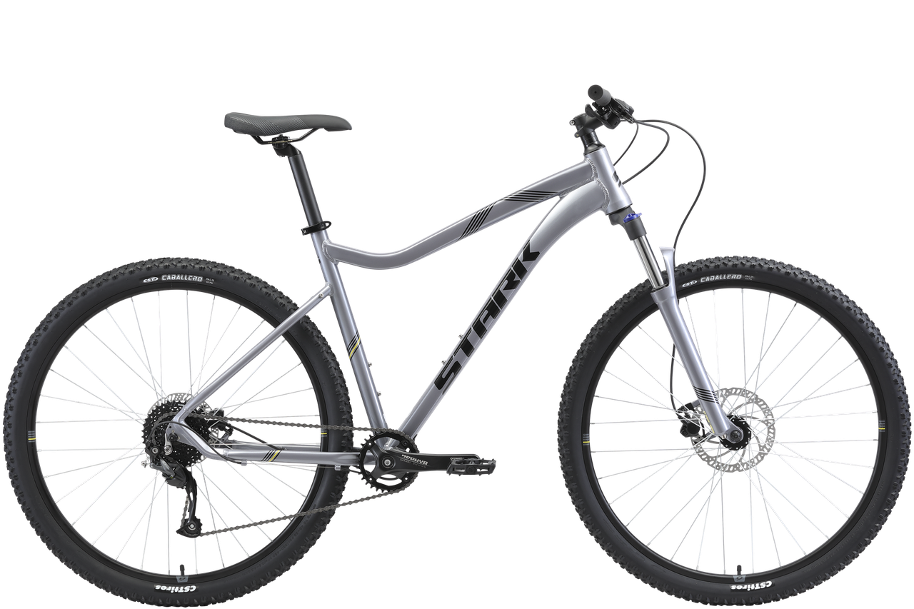 Велосипед Stark Tactic 29.4 HD серебристый/черный
