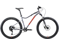 Горный велосипед Stark Tactic 27.5 + HD Серебристый Оранжевый