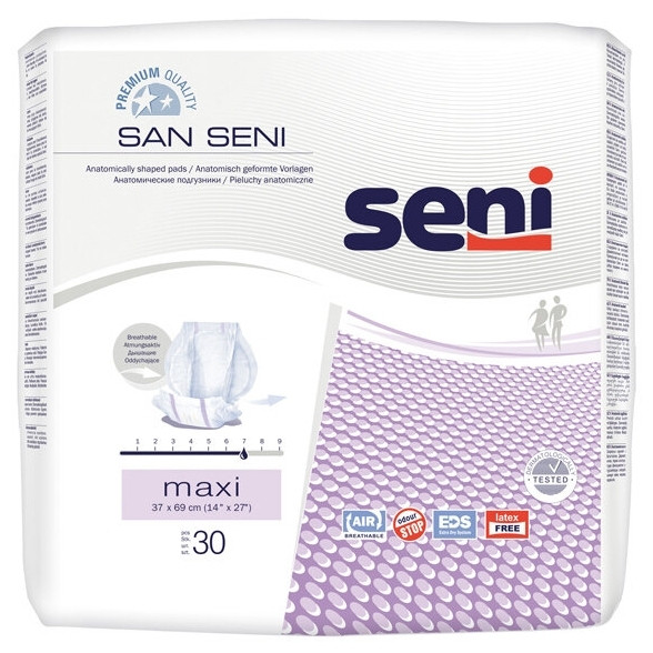 Подгузники для взрослых San Seni Maxi, 30 шт. - фото 1 - id-p171545652