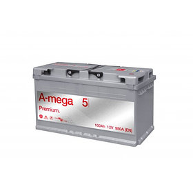 Автомобильный аккумулятор A-mega Premium 6СТ-100-А3 R 100 А/ч