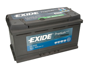 Автомобильный аккумулятор Exide Premium EA1000 100 А/ч