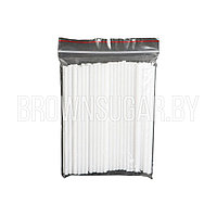 Набор палочек-дюбелей для кондитерских изделий, цвет белый (Китай, длина 10 см, 80 шт)