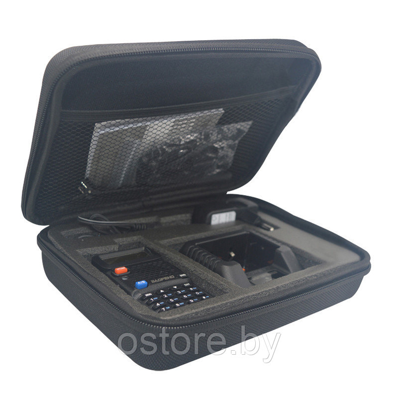 Новый Чехол сумка для переноски коробка для хранения BAOFENG UV-5R UV-5RE UV-82 8D TYT TH-F8 Walkie Talkie - фото 2 - id-p171555477