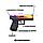 Деревянный пистолет VozWooden Active Glock-18 Градиент (резинкострел), фото 3