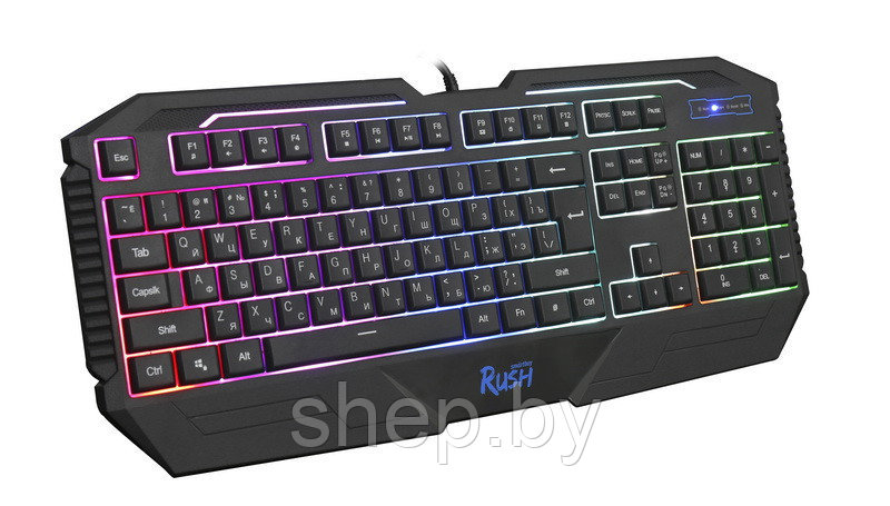Клавиатура игровая мультимедийная с подсветкой Smartbuy RUSH 304 (SBK-304GU-K) - фото 1 - id-p171563974