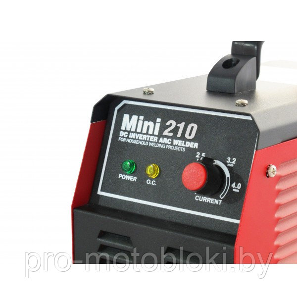 Сварочный аппарат (инвертор) Mitech Mini 210 NG с кейсом (220В) - фото 3 - id-p49046883