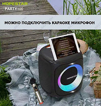 Портативная колонка Hopestar Party 100 (Зелёный), фото 3