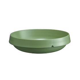 Салатник керамический 1,8л d25см h6,5см, серия Welcome, цвет ярко-зеленый 321818