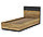Кровать одинарная Интерлиния Loft  LT-К90, фото 2