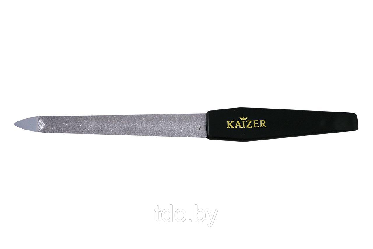 Пилка для ногтей Kaizer металлическая изогнутая