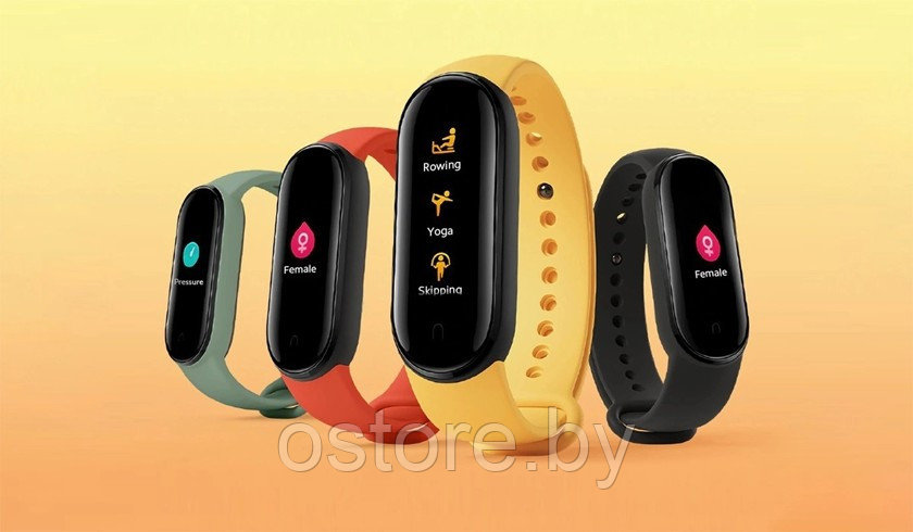 Оригинальные фитнес-часы Xiaomi Mi Band 5 Smart. Уценка - фото 1 - id-p171593868