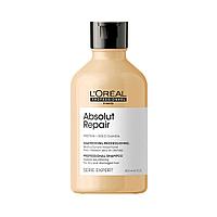 Шампунь для восстановления поврежденных волос Absolut Repair Gold Quinoa +Protein Loreal Professionnel 300 мл