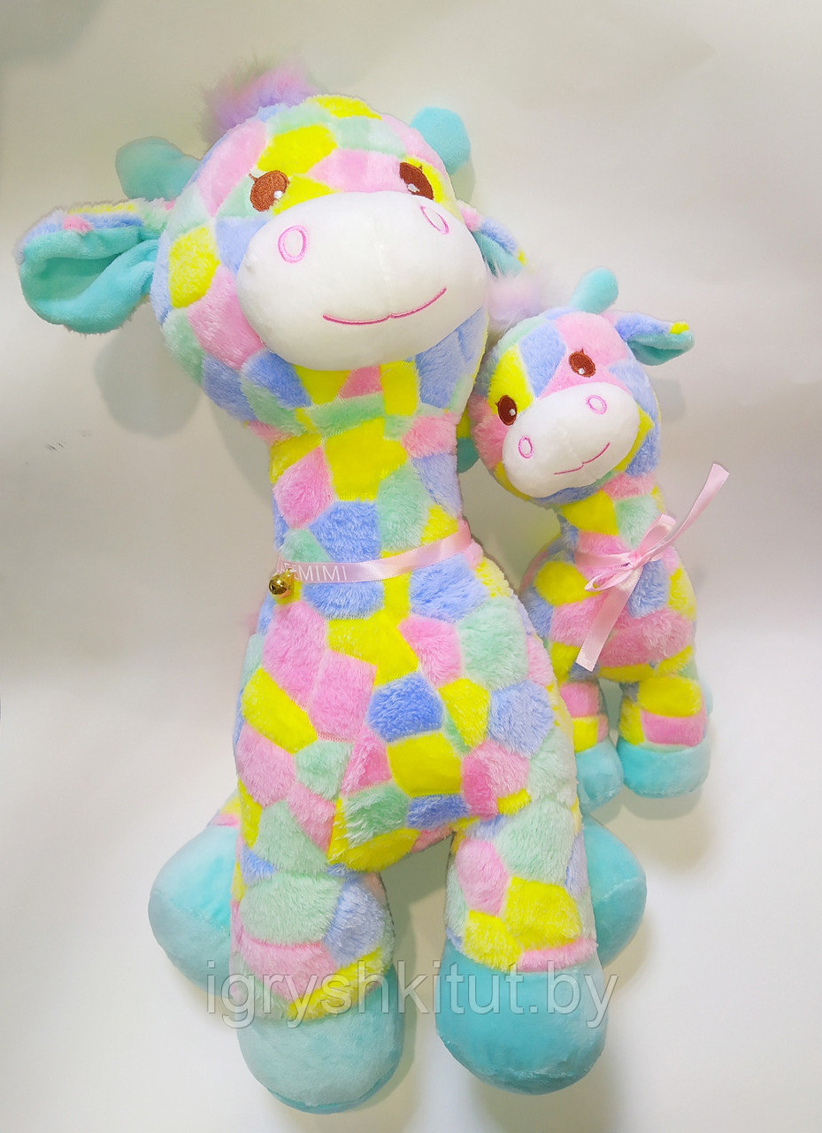 Мягкая игрушка Жираф разноцветный, 50 см - фото 2 - id-p171593934