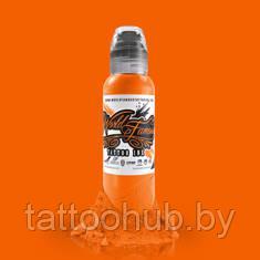 Краска World Famous Tattoo Ink Everest Orange 15 мл - фото 1 - id-p171593969