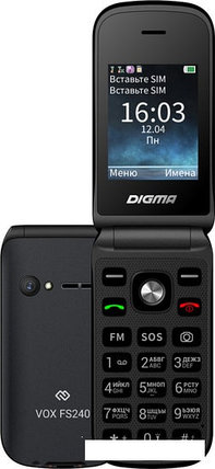 Мобильный телефон Digma Vox FS240 (серый), фото 2