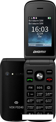 Мобильный телефон Digma Vox FS240 (черный), фото 2