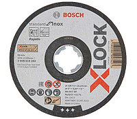 Круг отрезной 125х1.0х22.2 для нерж. стали X-LOCK Standard for Inox BOSCH
