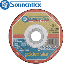 115x1.0x22.23 мм Круг отрезной по нерж. стали и мет. Golden Star Plus Sonnenflex 76712