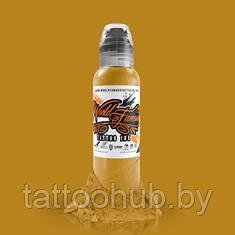 Краска World Famous Tattoo Ink Mustard 15 мл - фото 1 - id-p171602359