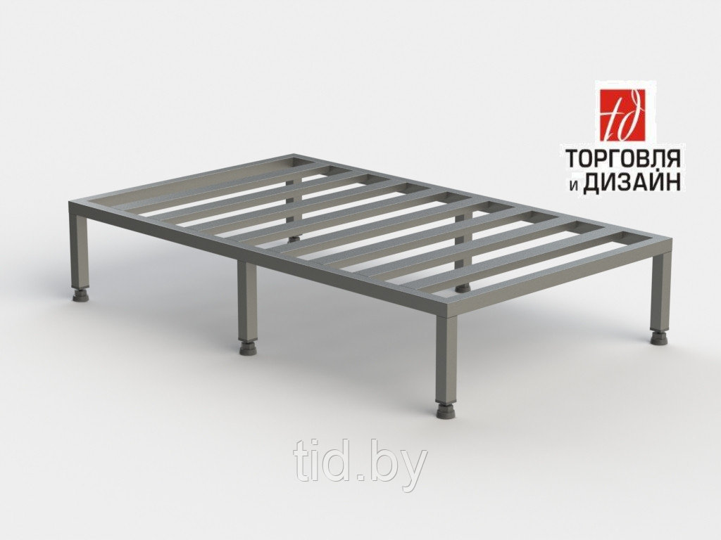Подтоварник (1050х630х280) нержавеющая сталь
