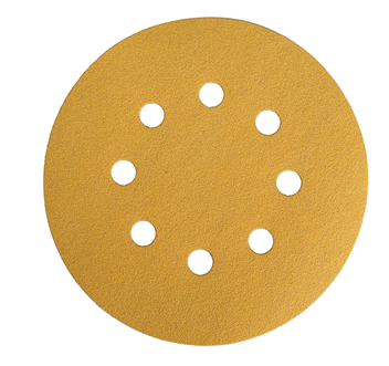Материал абразивный в кругах на бумажной основе для деревянных поверхностей D 125 мм,  P60