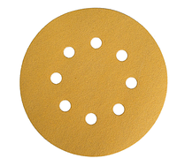 Материал абразивный в кругах на бумажной основе для деревянных поверхностей D 125 мм,  P60