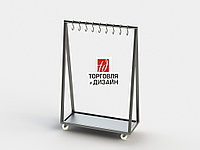 Вешало (1200х700х1900) передвижное для туш нерж. сталь 58770599 Вешало (1200х700х1900) передвижное для туш нерж. сталь