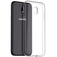 Прозрачный чехол бампер TPU для Samsung Galaxy J3 (2017) J330