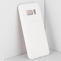 Чехол на Silicone Case для Samsung Galaxy S10e SM-G970F (белый)