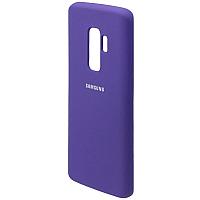 Чехол бампер Silicone Cover для Samsung Galaxy S9 (фиолетовый)