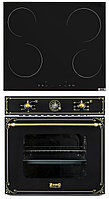 Комплект духовой шкаф ZorG Technology BE6 RST black +электрическая панель ZorG Technology MS 161 bl