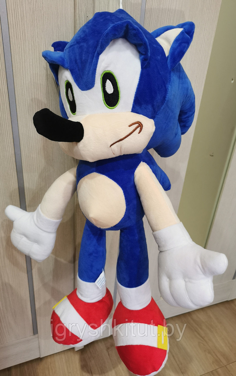 Мягкая плюшевая игрушка ''Ёж Соник '', Sonic 55-60 см