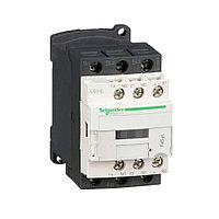 LC1D126BDS207 КОНТАКТОР D 3Р, 12 A, НО+НЗ, 24V DС, ОГРАН, КОЛЬЦ. ЗАЖИМ, ЖД