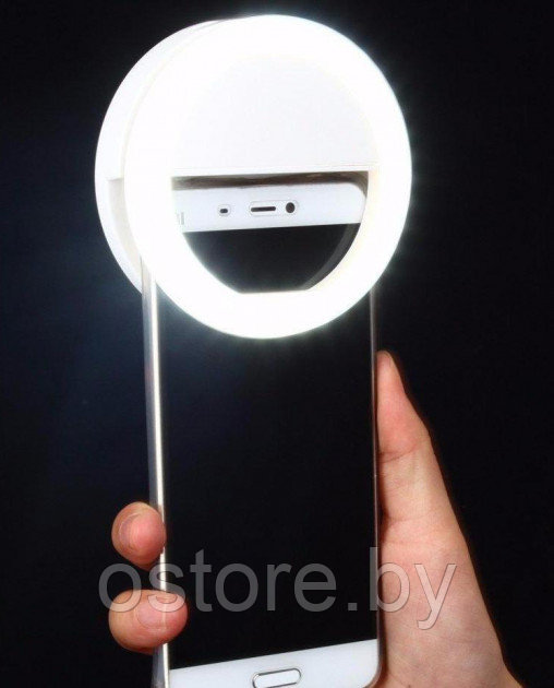 Селфи-кольцо лампа для телефона. Selfie Ring Light - фото 1 - id-p171646708