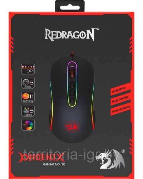 Игровая мышь RGB Phoenix 2 Redragon - фото 1 - id-p171646752
