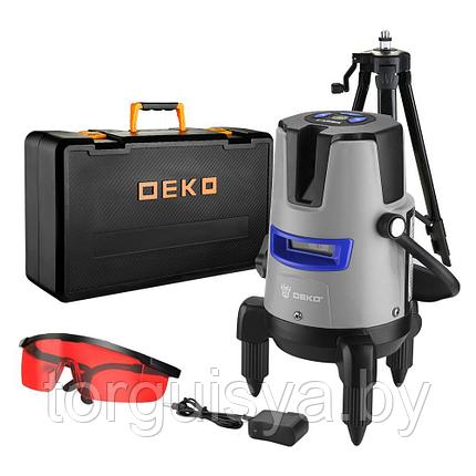 Уровень лазерный самовыравнивающийся в кейсе DEKO DKLL02RB PRO SET 2 PREMIUM, фото 2