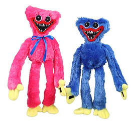 Мягкая игрушка 40 см Хаги Ваги и Киси Миси, детские мягкие игрушки, poppy playtime герои игра Huggy Wuggy