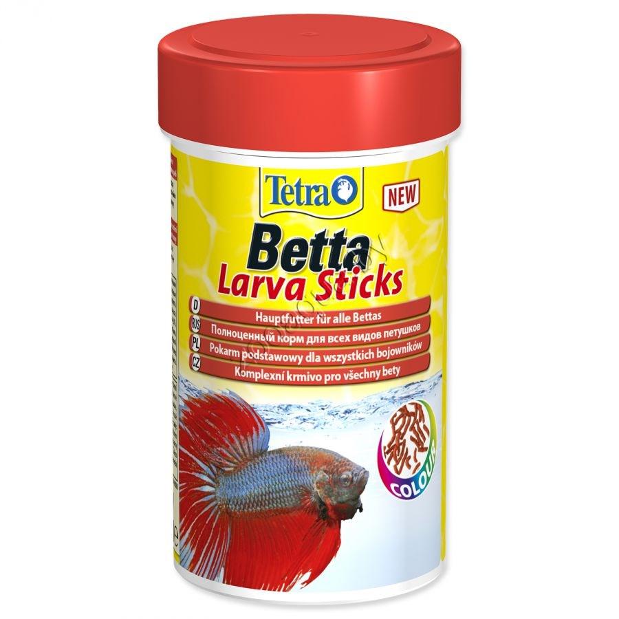 Tetra Betta Larva Sticks 100 мл. (палочки) корм для бойцовых рыб и других видов лабиринтовых