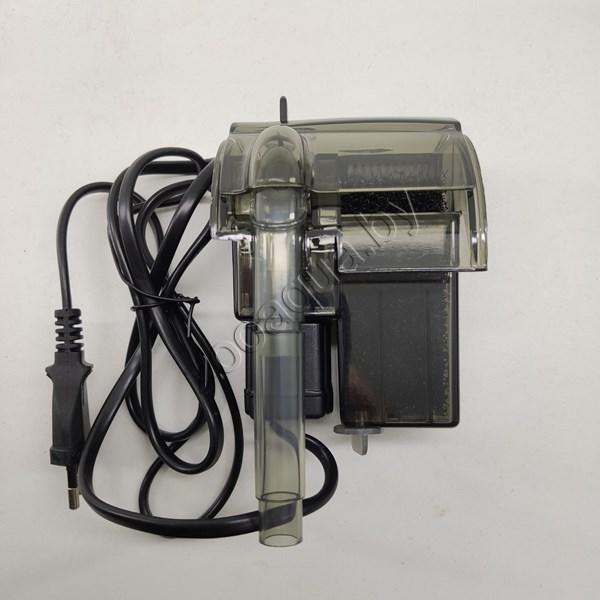 Atman Фильтр рюкзачный Atman HF-0300 для аквариумов до 40 л, 290 л/ч, 3,5W (черный корпус) - фото 1 - id-p125279541