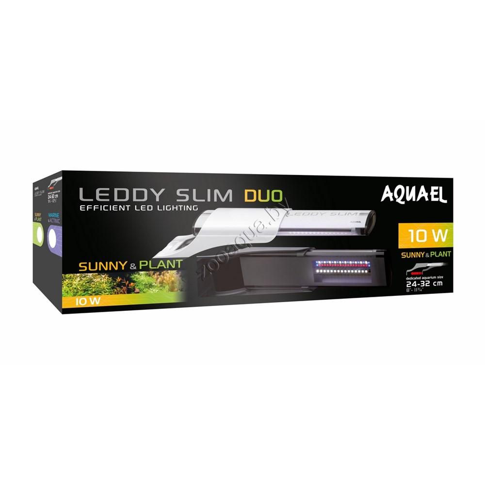 AQUAEL AQUAEL LEDDY SLIM 10W DUO SUNNY & PLANT (черный) светильник - фото 2 - id-p121584670